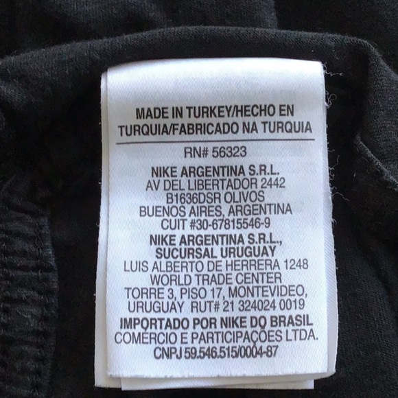 Nike /Ousadia Alegria T-Shirt Tee Men’s XL Short Sleeve black T-shirt. - Picture 7 of 11